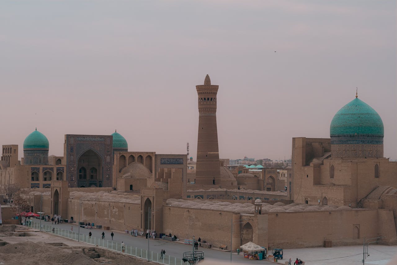 La muuraille et la porte sud de Khiva