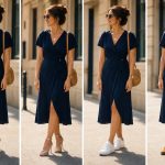 découvrez quelles chaussures assortir parfaitement avec une robe bleu marine pour un look élégant et harmonieux en toute occasion.