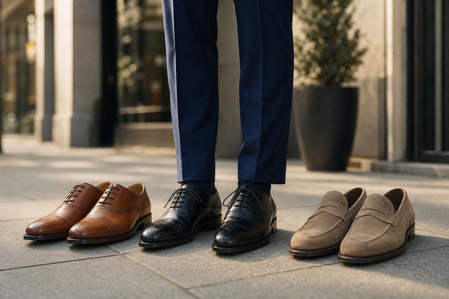 découvrez quelles chaussures associer parfaitement avec un costume bleu pour un look élégant et harmonieux en toutes occasions.