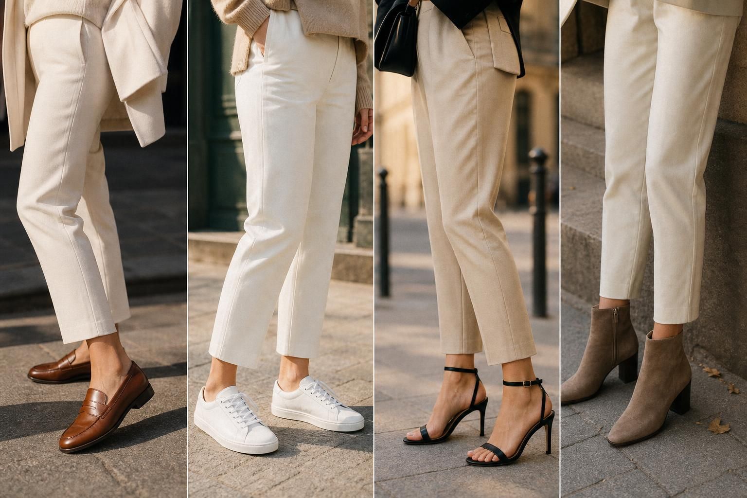 découvrez quelles chaussures associer parfaitement avec un pantalon 7/8 pour un look tendance et adapté à toutes les occasions.